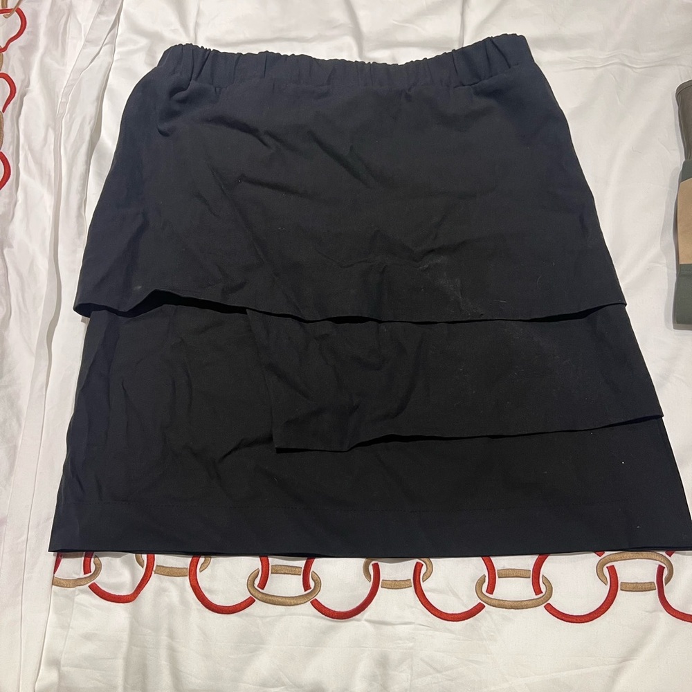 Brunello Cucinelli Black Mini Skirt Sz 4